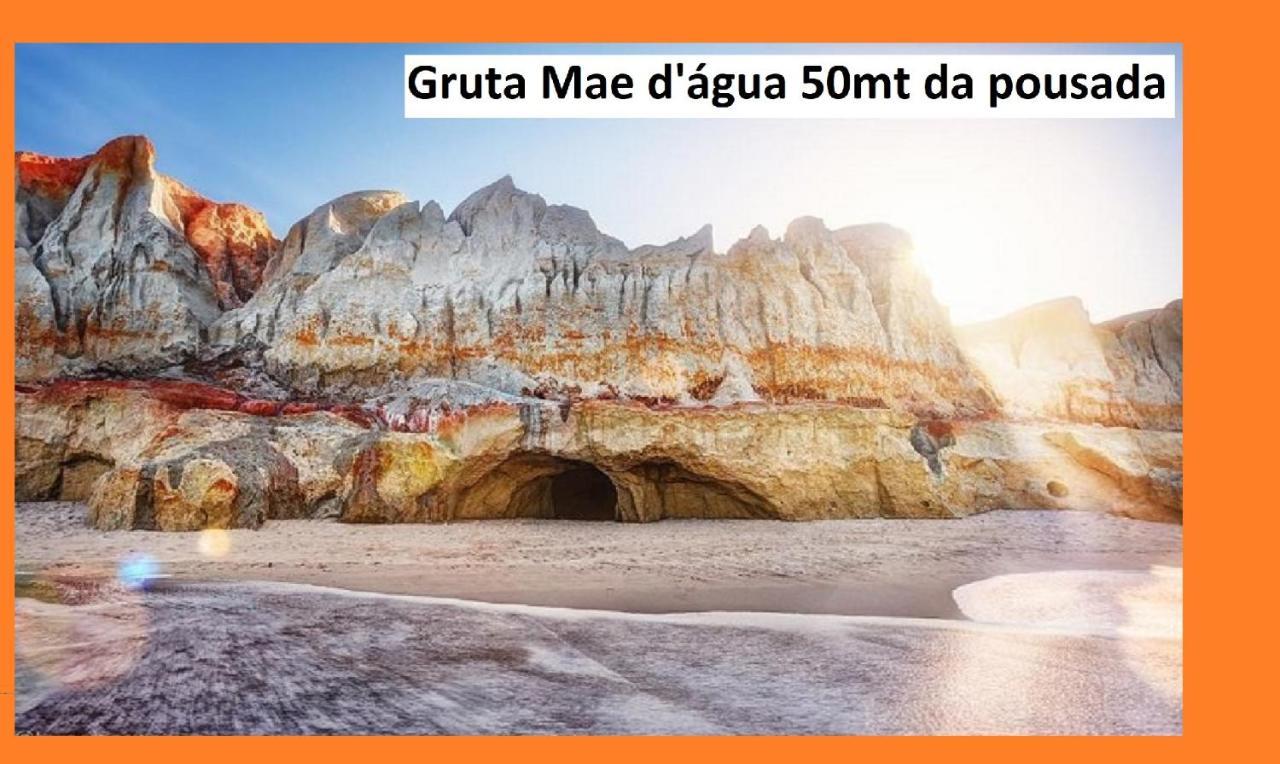 Pousada Flamboyant Village - Praia Das Fontes - 50Mt Da Gruta Mae D'Agua (Adults Only) Beberibe Eksteriør bilde